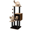 Vesper - Premium Cat Furniture V-High Base - Black - PetHaus General Trading LLC