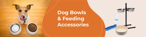 Dog Bowls &amp; Dishes - Stainless Steel