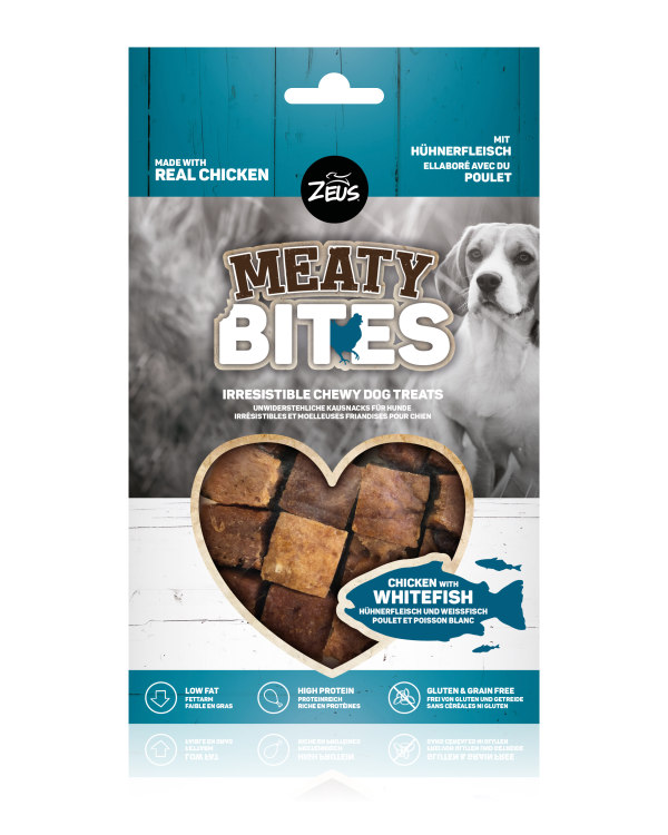 Zeus Meaty Bites - Chewy Dog Treats