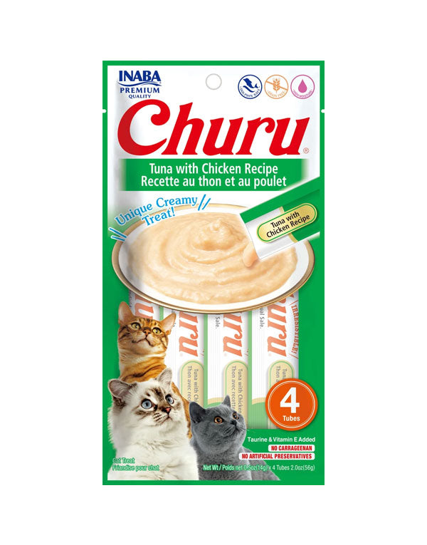 Churu Tuna With Chicken Recipe 4PCS/PK