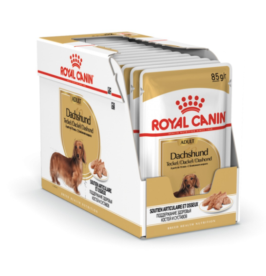 Royal Canin - Breed Health Nutrition Dachshund Adult (85g) - PetHaus General Trading LLC