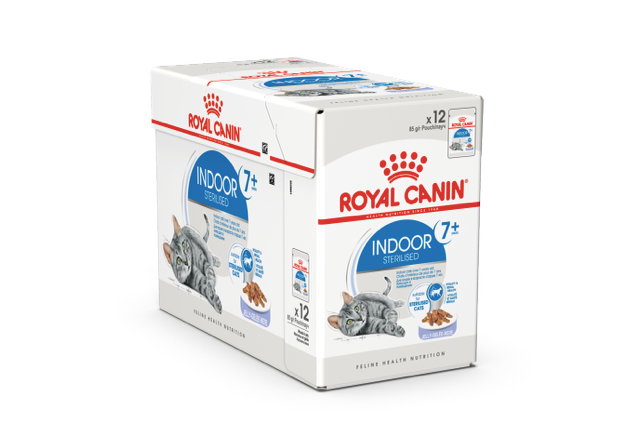 Royal Canin - Feline Health Nutrition Indoor Sterilised 7+ Jelly Box