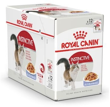 Royal Canin - Feline Health Nutrition Instinctive Adult Cats Jelly 1 Box