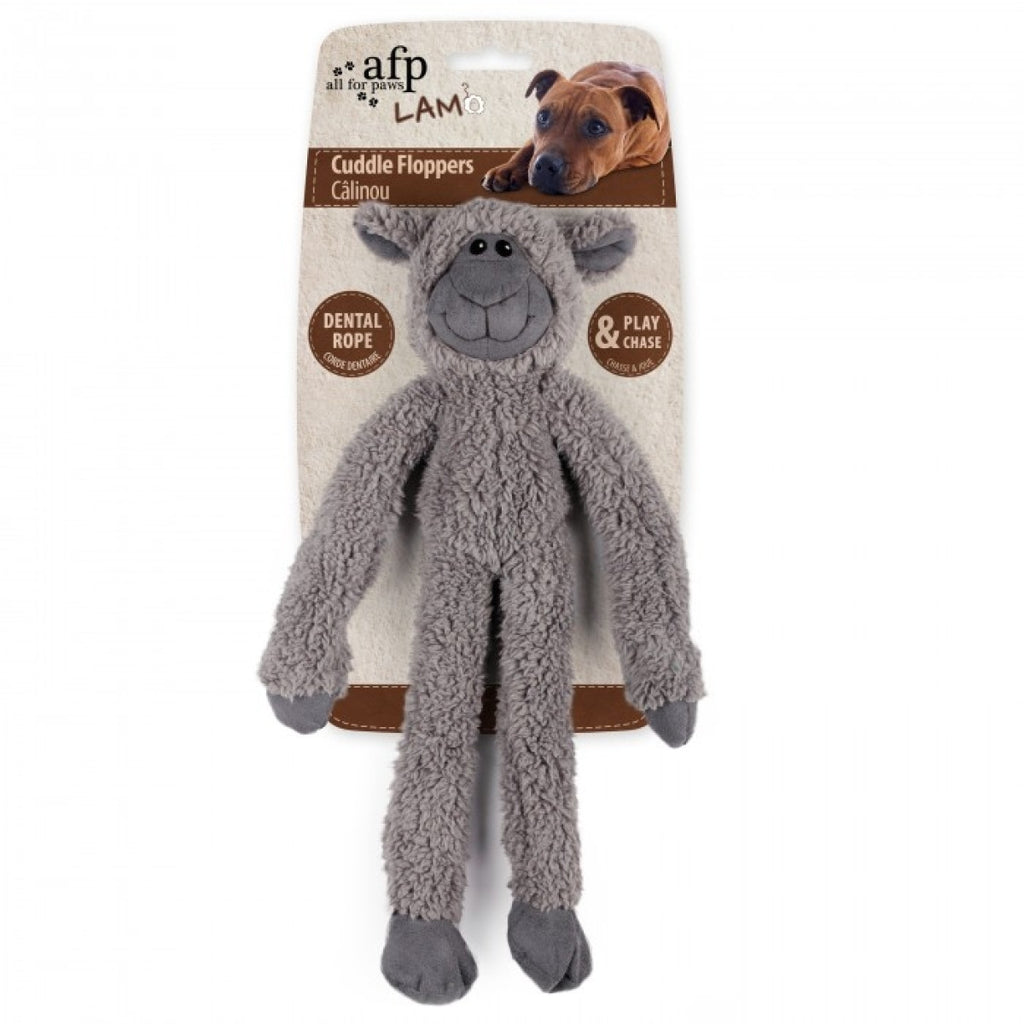 All For Paws - Lambswool Cuddle Ropey Flopper Sheep