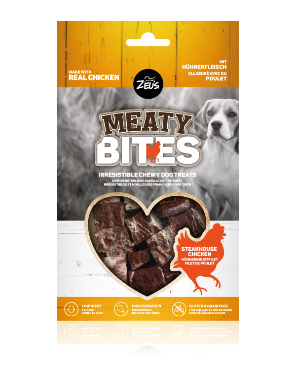 Zeus Meaty Bites - Chewy Dog Treats