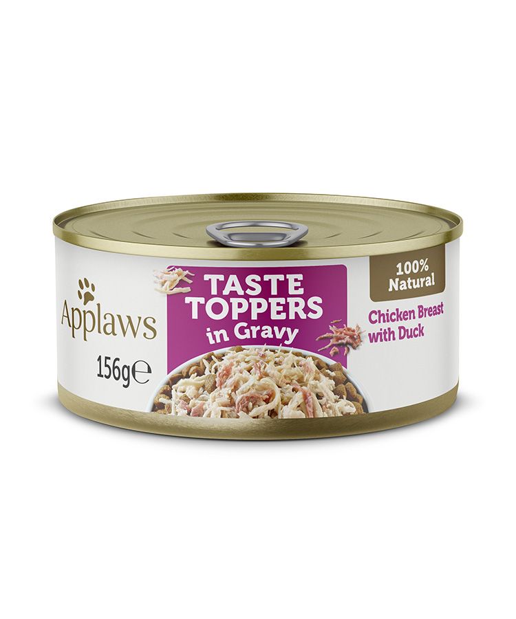 Applaws - Taste Topper in Gravy Chicken Duck Dog Tin