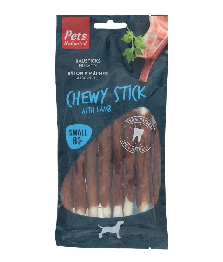 Pets Unlimited - Chewy Sticks with Lamb (72g) - PetHaus General Trading LLC
