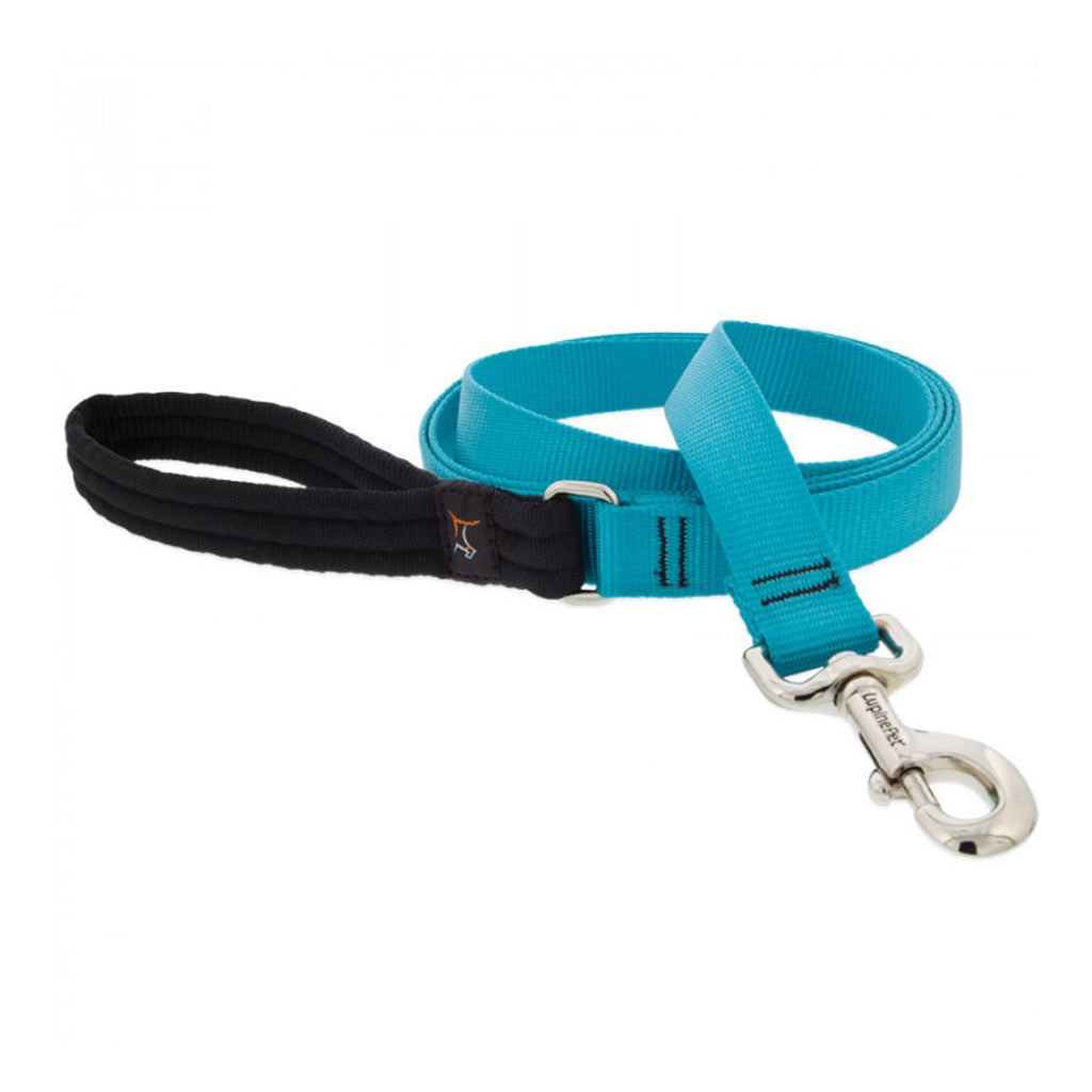 Lupine Pet - Basic Solids Padded Handle Dog Leash 4ft - PetHaus General Trading LLC