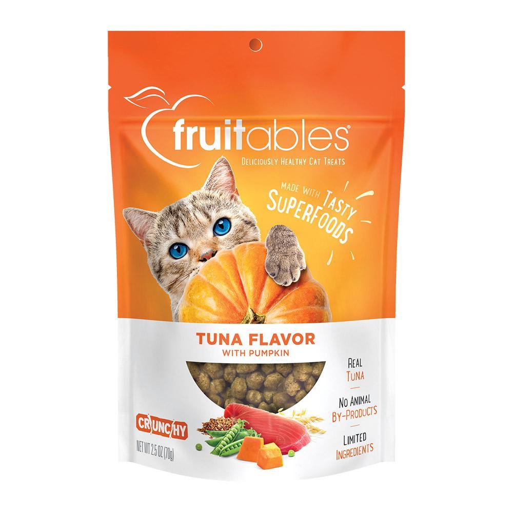 Fruitables - Tuna Flavor with Pumpkin Cat Treats (70g) - PetHaus General Trading LLC