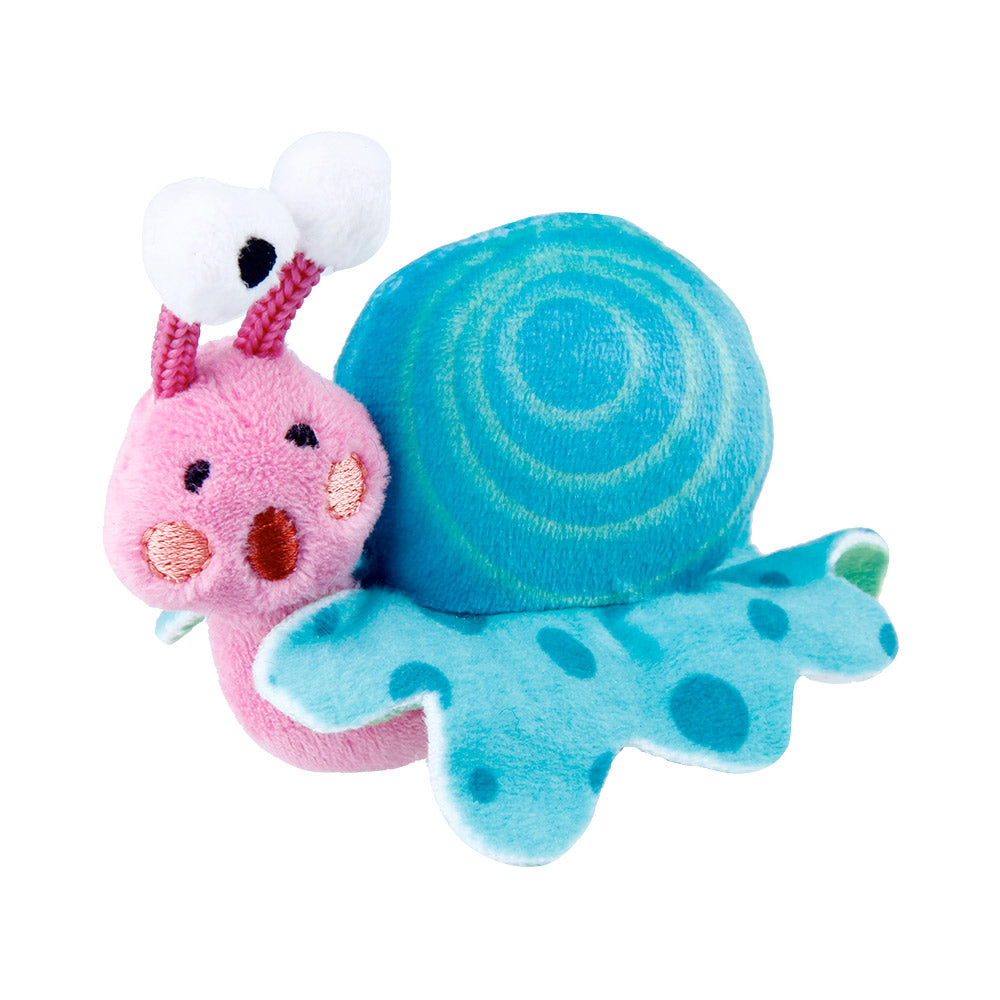Gigwi - Shining Friends Snail with activated LED light & Catnip inside - PetHaus General Trading LLC