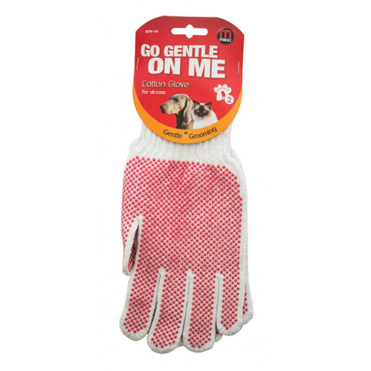 Mikki - Go Gentle On Me Cotton Glove (For all Coats) - PetHaus General Trading LLC