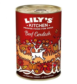 Lily's Kitchen- Dog Beef Goulash Wet Food (400g) - PetHaus General Trading LLC