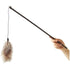 Flamingo - Cat Dangler Short Feather Boa (60cm) - PetHaus General Trading LLC