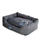 Rogz - Spice Pod Turquoise Paw Dog Bed - PetHaus General Trading LLC