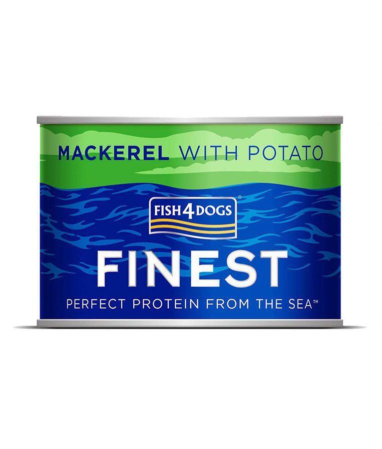 Fish4Dogs - Mackerel Complete Wet Dog Food (185g) - PetHaus General Trading LLC