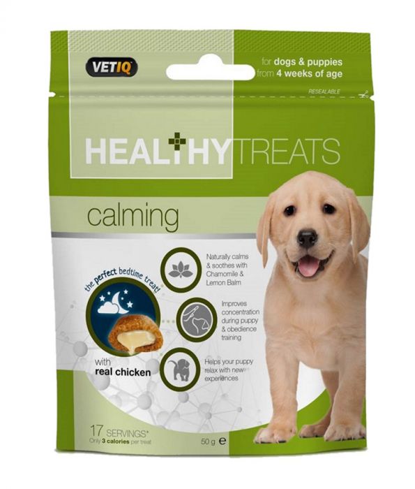 Vet IQ - Healthy Treats Calming for Puppies (50g) - PetHaus General Trading LLC