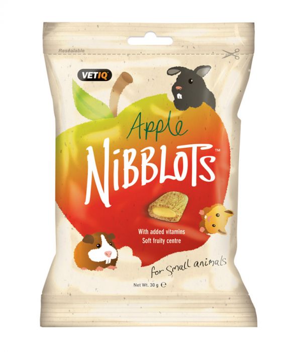 VetIQ - Nibblots for Small Animals Apple (30g) - PetHaus General Trading LLC