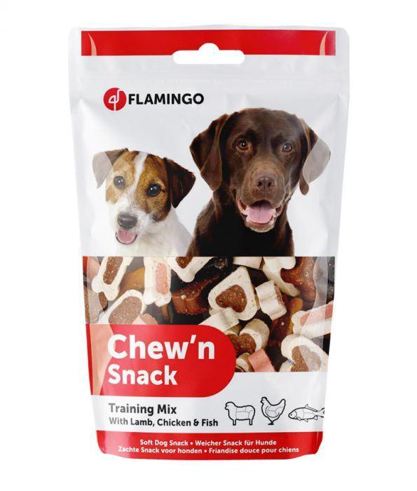 Flamingo - Chew'n Snack Training Mix (150g) - PetHaus General Trading LLC