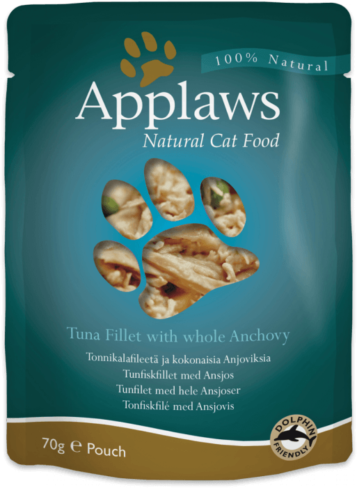 Applaws - Cat Tuna with Anchovy Pouch (70g) - PetHaus General Trading LLC
