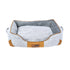 GiGwi Place Removable Cushion Luxury Dog Bed SQUARE shape
