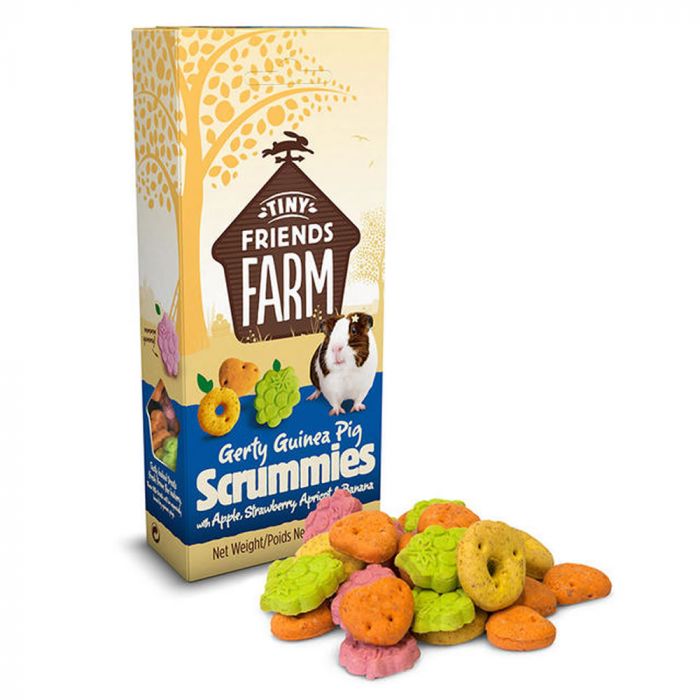 Tiny Friends Farm - Gerty Guinea Pig Scrummies (120g) - PetHaus General Trading LLC