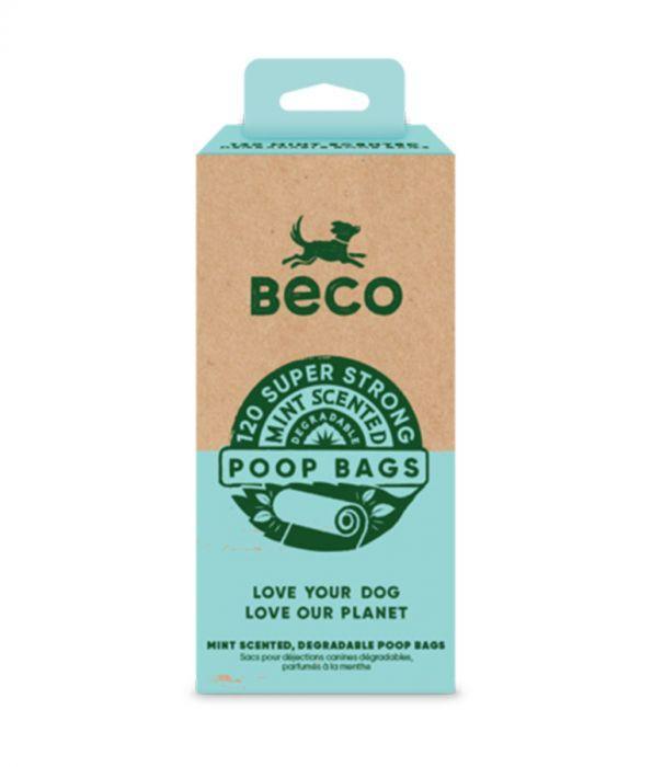 Beco - Bags Mint Scented Poo Bags (120pcs) - PetHaus General Trading LLC