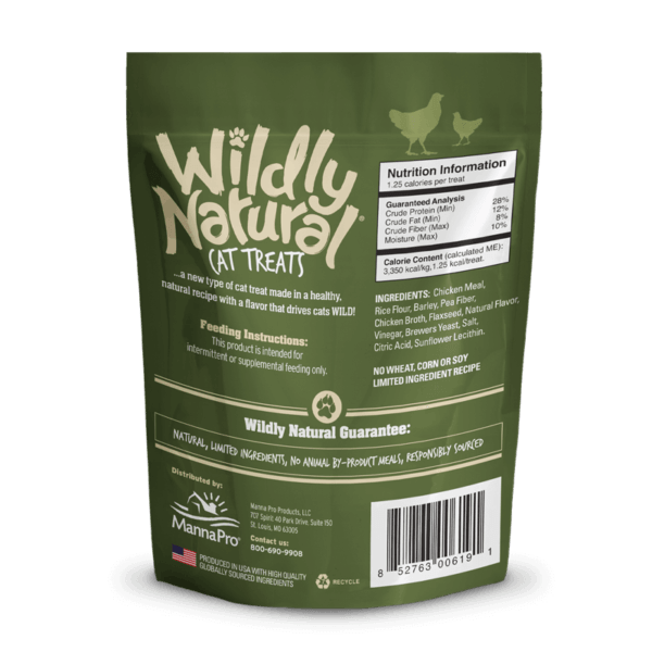 Fruitables - Wildly Natural Cat Treats – Chicken Flavor (71g) - PetHaus General Trading LLC