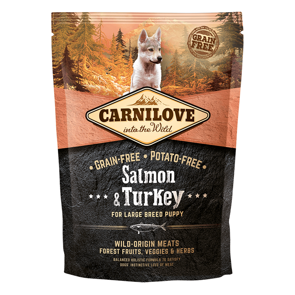 Carnilove - Salmon & Turkey For Large Breed Puppies - PetHaus General Trading LLC