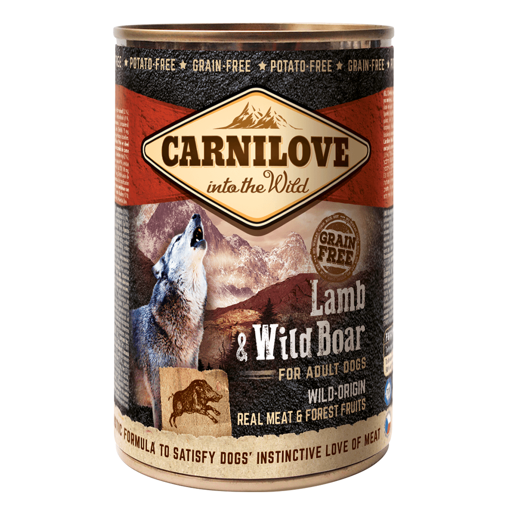 Carnilove - Lamb & Wild Boar For Adult Dogs (400g) - PetHaus General Trading LLC
