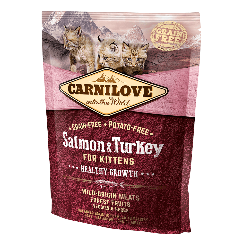 Carnilove - Salmon & Turkey for Kittens - PetHaus General Trading LLC