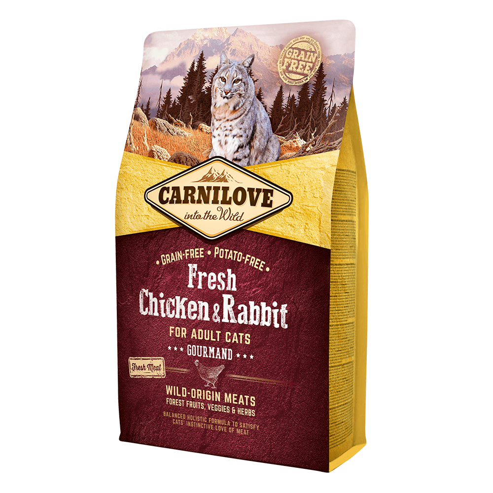 Carnilove - Fresh Chicken & Rabbit For Adult Cats - PetHaus General Trading LLC