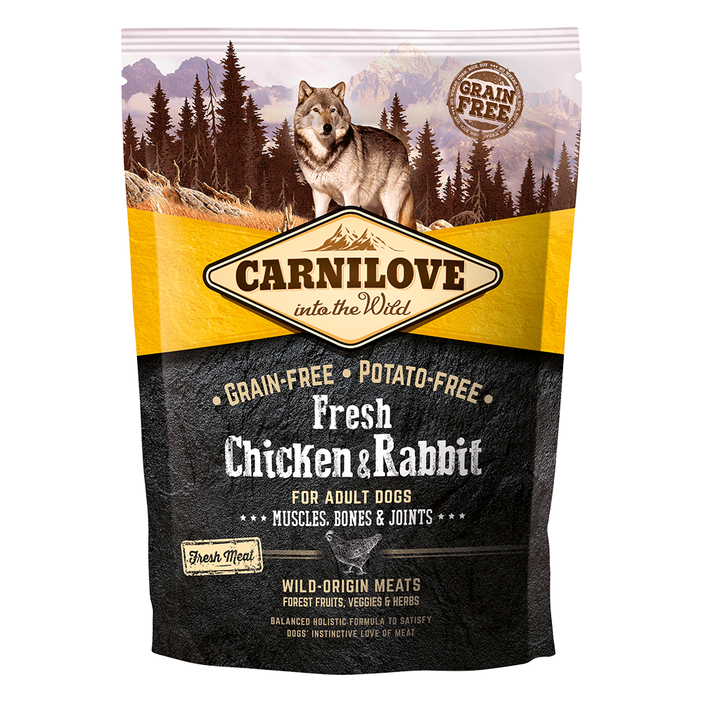 Carnilove - Fresh Chicken & Rabbit For Adult Dogs - PetHaus General Trading LLC