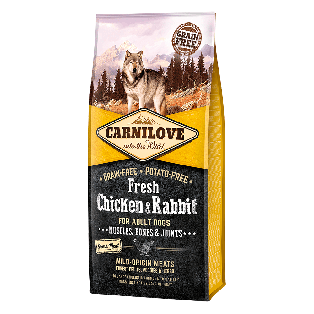 Carnilove - Fresh Chicken & Rabbit For Adult Dogs - PetHaus General Trading LLC