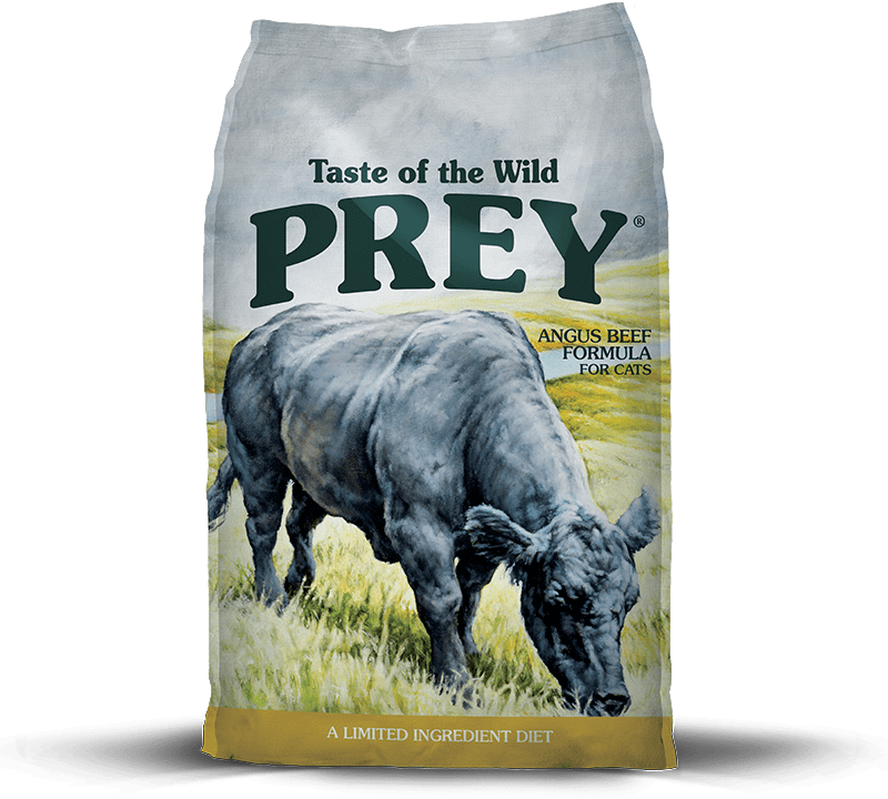 Taste of the Wild - Cat Dry Food PREY Angus Beef Limited Ingredient Formula 