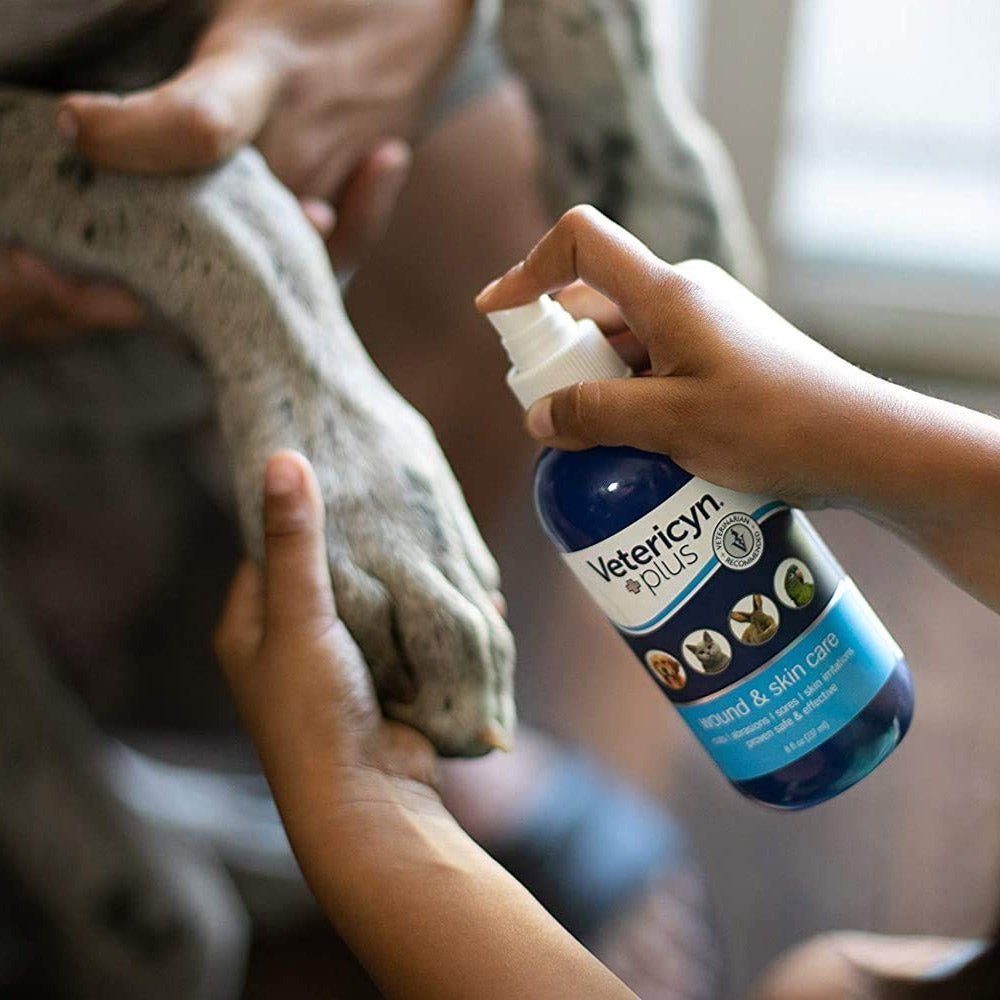 Vetericyn Plus® - Antimicrobial All Animal Wound and Skin Care (237ml) - PetHaus General Trading LLC