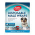 Simple Solution - Disposable Male Dog Wraps