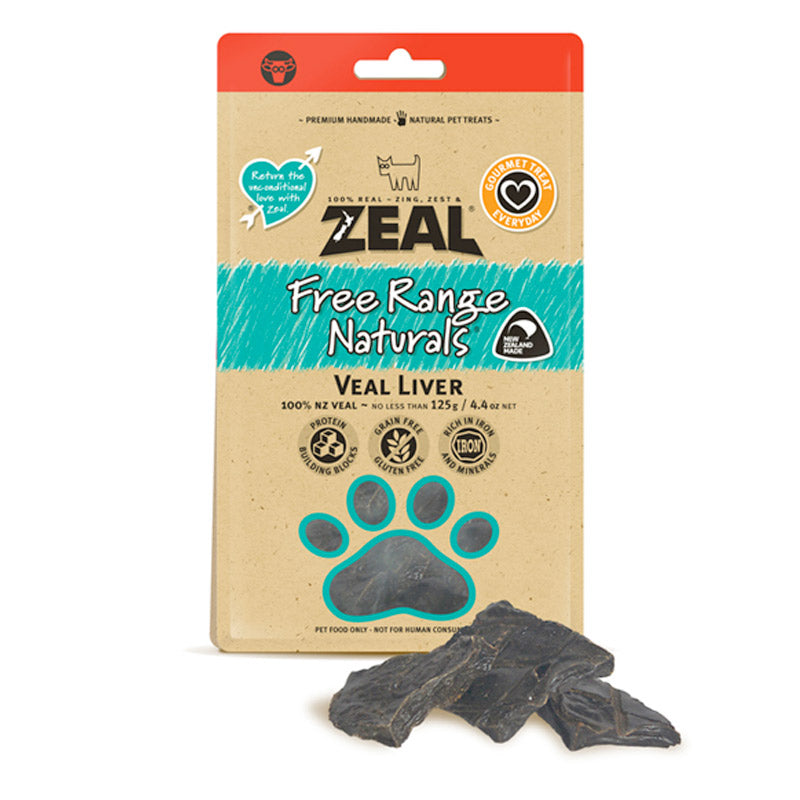 Zeal - Veal Liver (125g) - PetHaus General Trading LLC