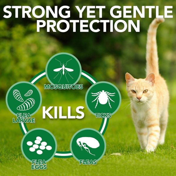 Vet's Best - Natural Flea and Tick Home Spray for Cats (32oz) - PetHaus General Trading LLC