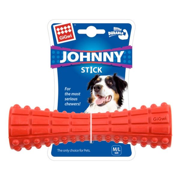 GiGwi - Johnny Stick Extra Durable Solid Rubber Dog Toy