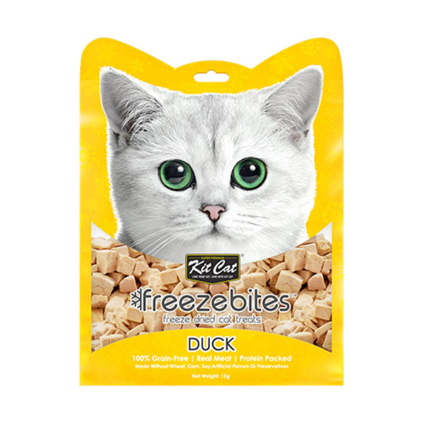 Kit Cat - Freezebites Duck (15g) - PetHaus General Trading LLC