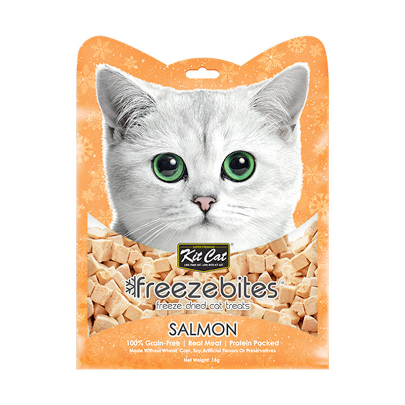 Kit Cat - Freezebites Salmon (15g) - PetHaus General Trading LLC