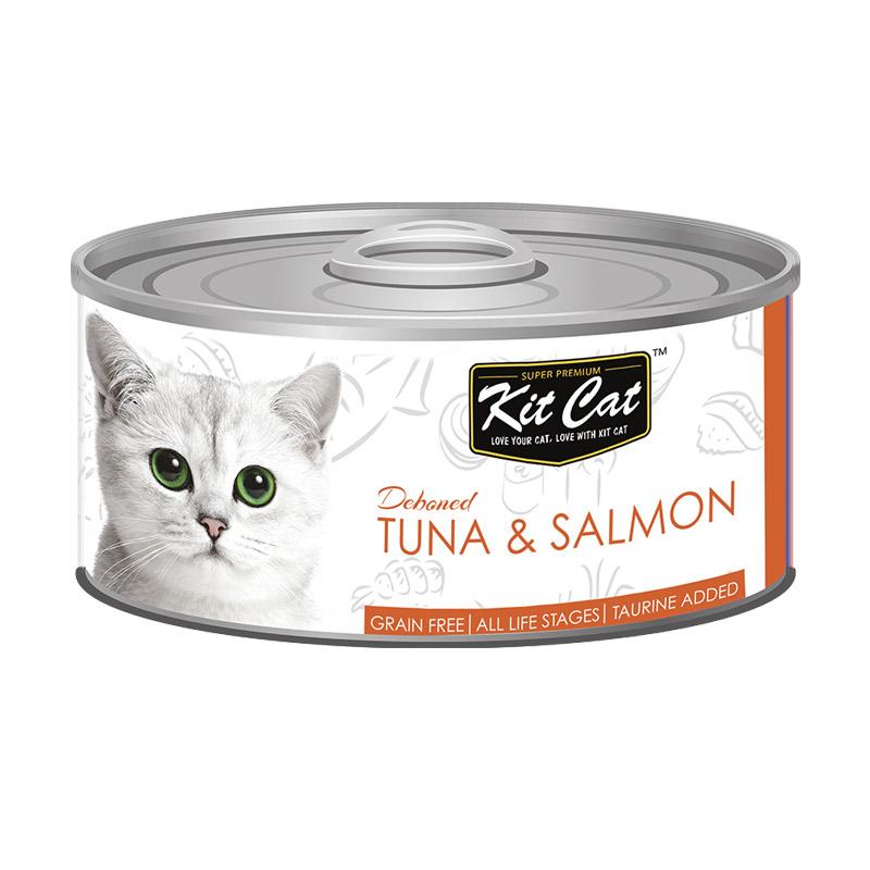 Kit Cat - Tuna & Salmon (80g) - PetHaus General Trading LLC
