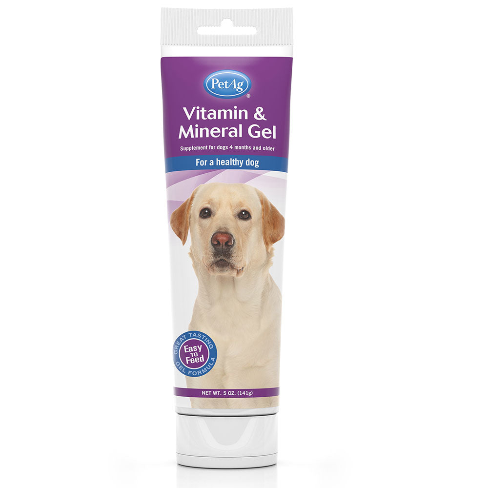 PetAg - Vitamin & Mineral Gel for Dogs (141g) - PetHaus General Trading LLC