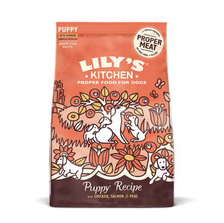Lily's Kitchen - Puppy Recipe w/ Chicken,  Salmon & Peas - PetHaus General Trading LLC