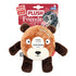 GiGwi - Plush Friendz Bear with Foam Rubber Ring and Squeaker Medium
