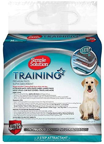 Simple Solution - Dog and Puppy Training Pads (14 Pads) - PetHaus General Trading LLC