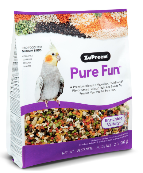 Zupreem - Pure Fun Medium Birds (0.9kg) - PetHaus General Trading LLC