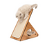 Vesper - Premium Cat Furniture V-Play Center - Walnut - PetHaus General Trading LLC