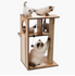 Vesper - Premium Cat Furniture V-Box Large - Walnut - PetHaus General Trading LLC