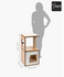 Vesper - Premium Cat Furniture V-Box Small - White - PetHaus General Trading LLC